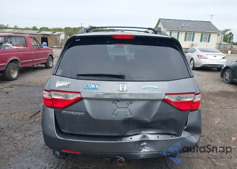 2011 Honda Odyssey Ex-L из США, поврежденный, VIN 5FNRL5H66BB059207